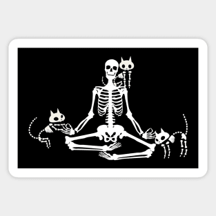 Pet Owner's Spooky Meditation Sticker